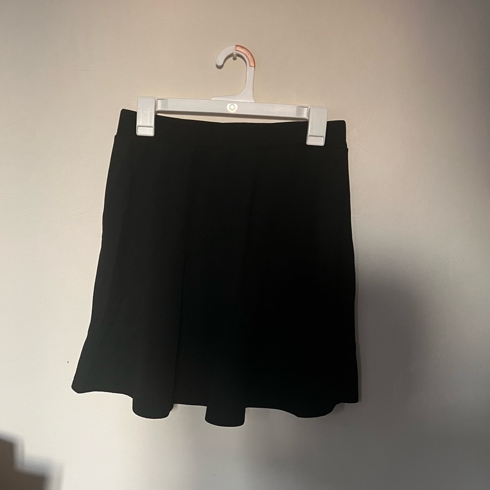 Frenchy High Waist Textured Flare Skirt Size L